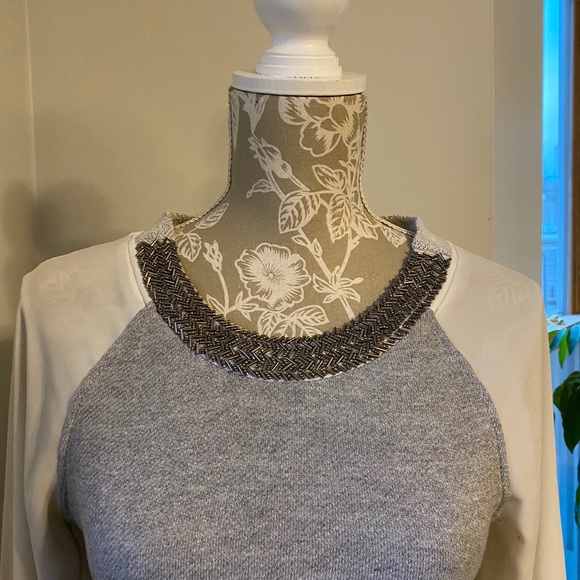 Gibson French Terry Sweatshirt w/ Beaded Collar - Picture 2 of 7